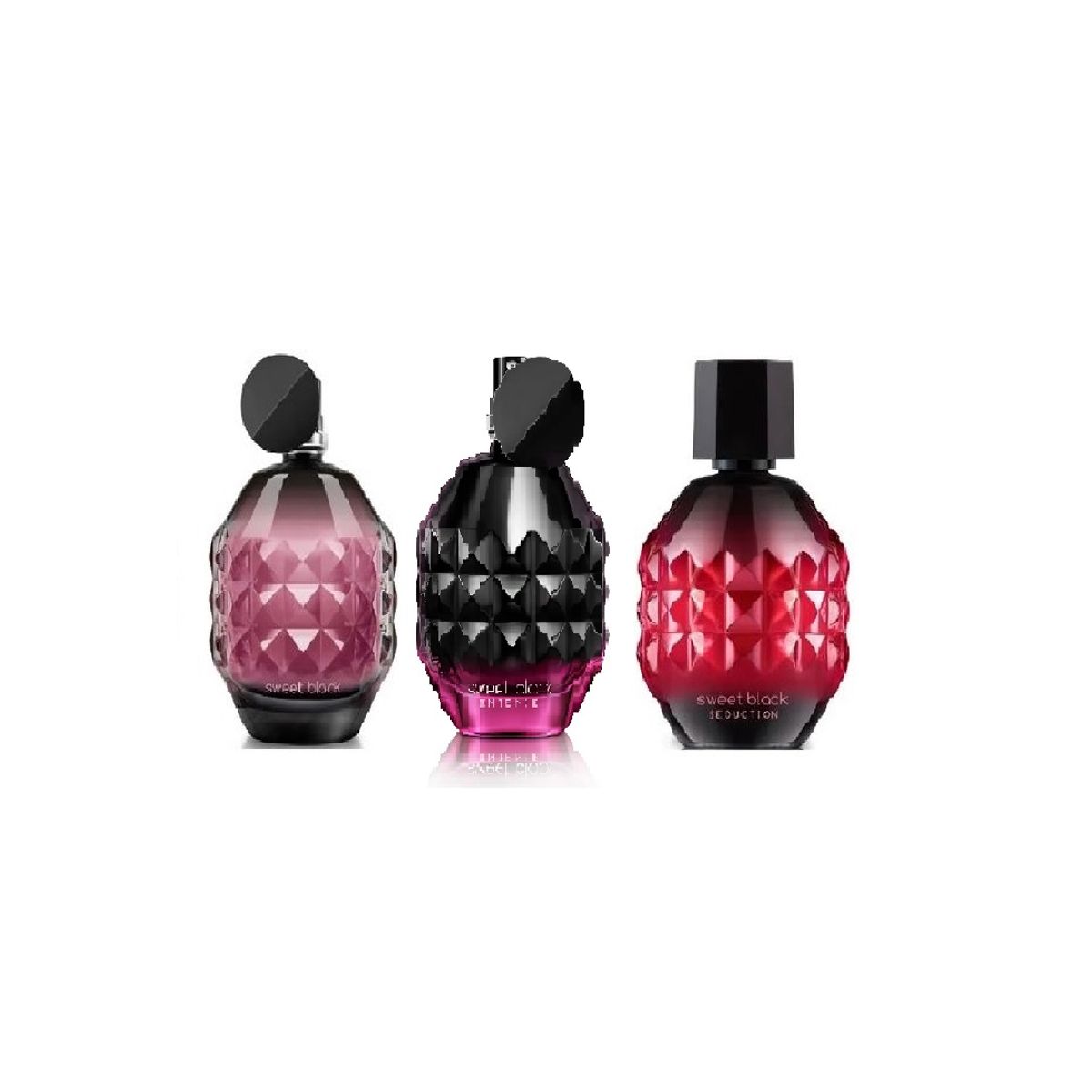 CYZONE - Perfume Sweet black + intense + seduction - Cyzone