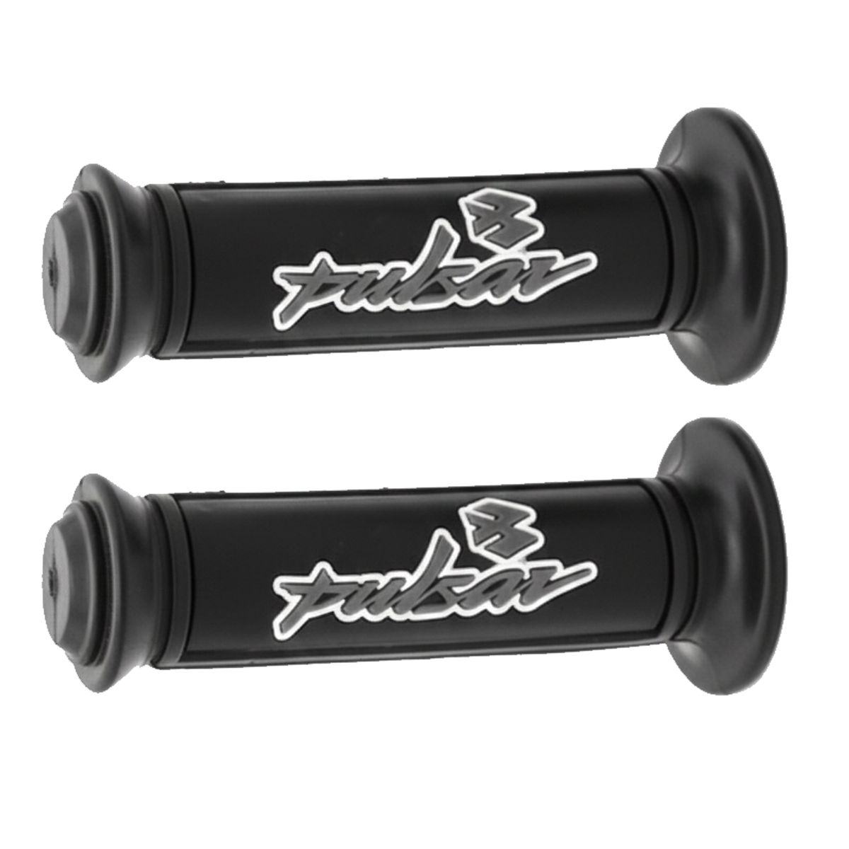 GENERICO - Empuñadura De Manillar Para Moto Con Logo Impreso Medida Estandar 2pcs