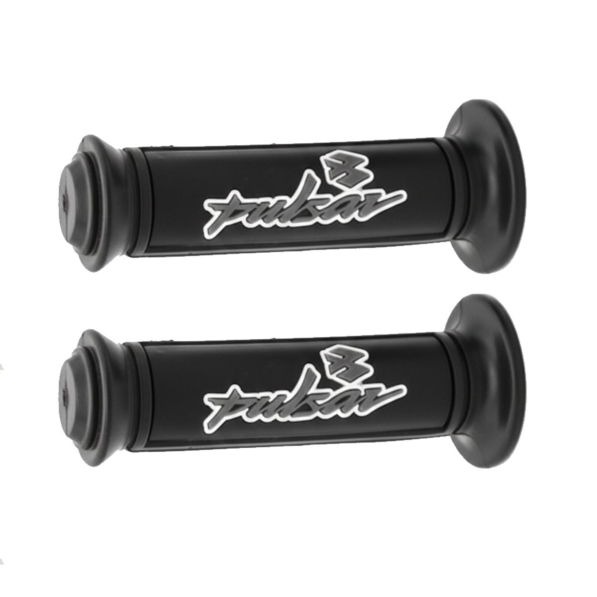 GENERICO - Empuñadura De Manillar Para Moto Con Logo Impreso Medida Estandar 2pcs