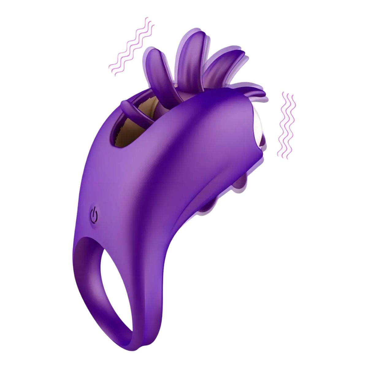 GENERICO - ANILLO VIBRADOR RETARDANTE CARGA USB LEONARD