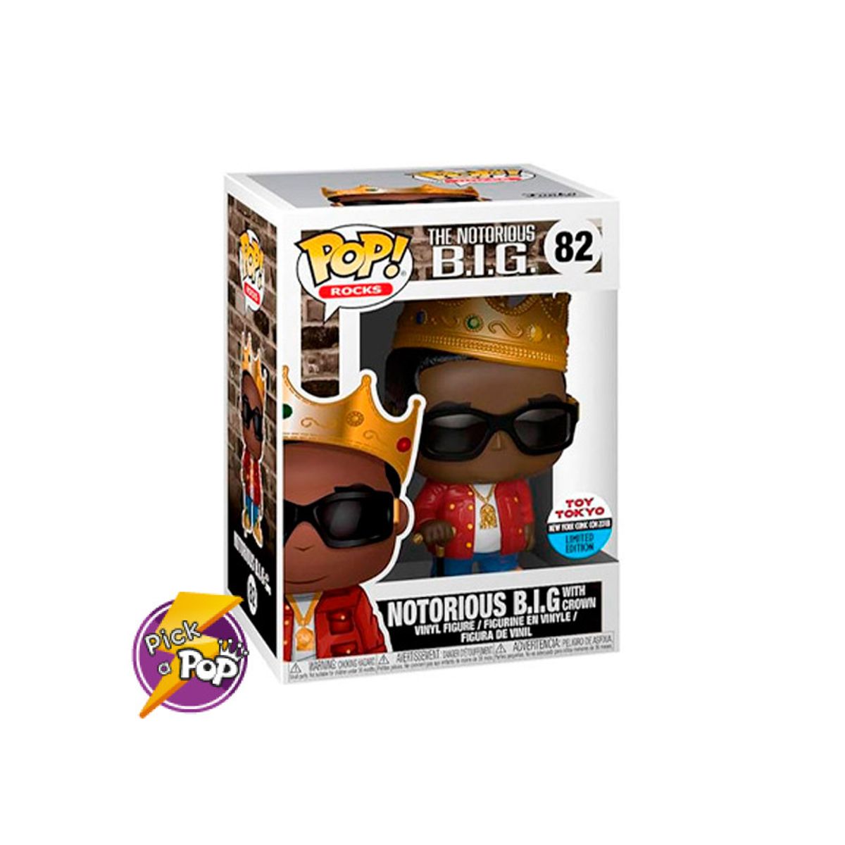 FUNKO - NOTORIOUS B.I.G BIGGIE FUNKO POP EXCLUSIVO 82