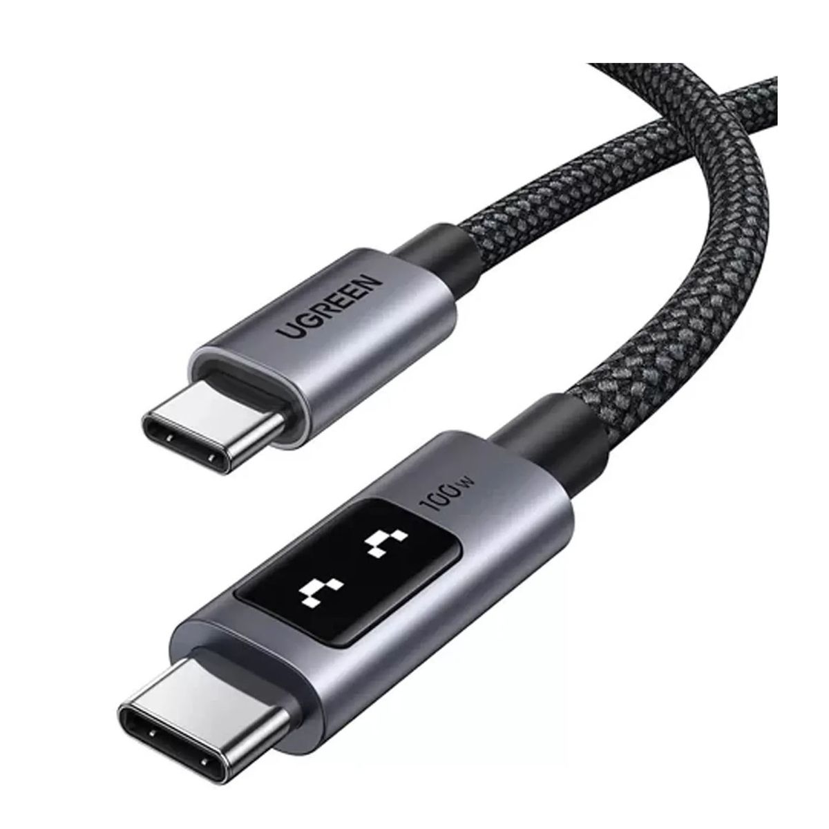 UGREEN - Cable Ugreen L509 Usb-c A Usb-c 1m 100w Con Pantalla