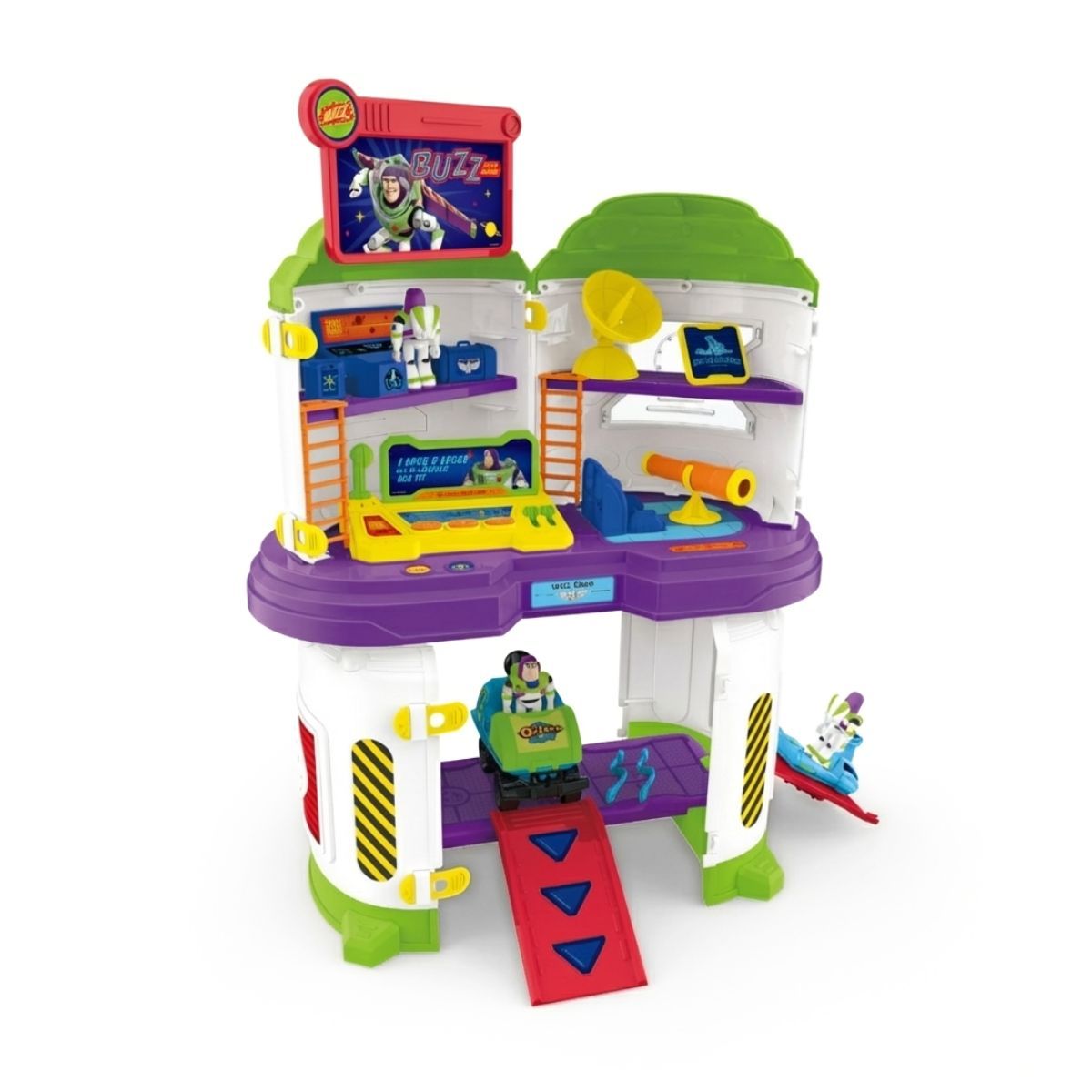 GENERICO - Toy Story Base Espacial Set Buzz Lightyear 2 en 1