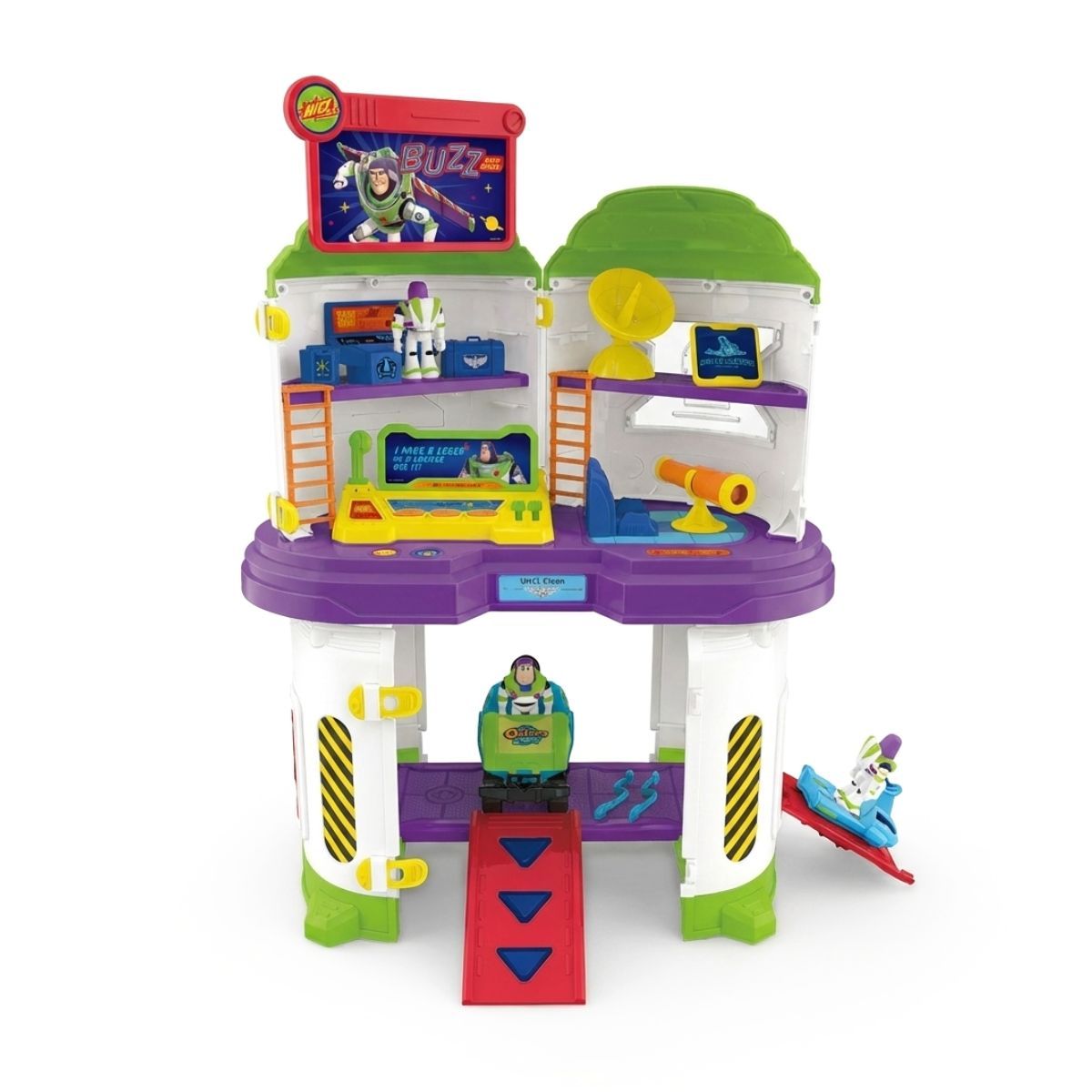 GENERICO - Toy Story Base Espacial Set Buzz Lightyear 2 en 1