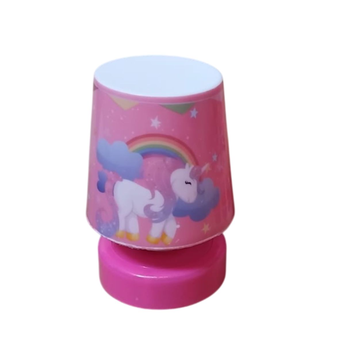 GENERICO - Lampara para escritorio o dormitorio infantil unicornio rosa