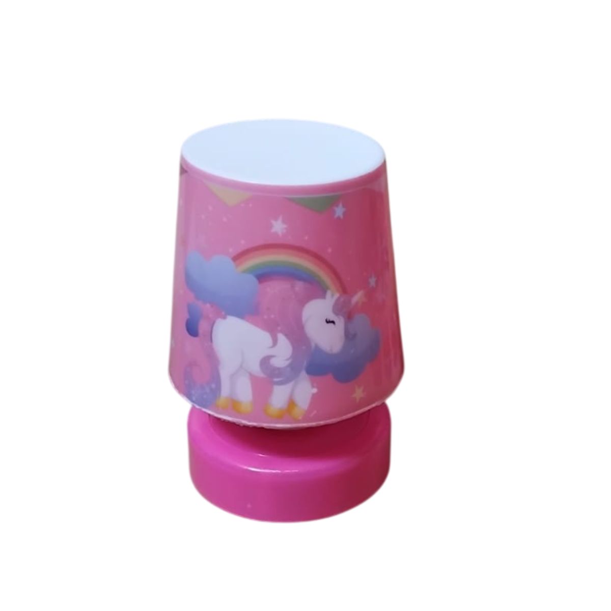 GENERICO - Lampara para escritorio o dormitorio infantil unicornio rosa