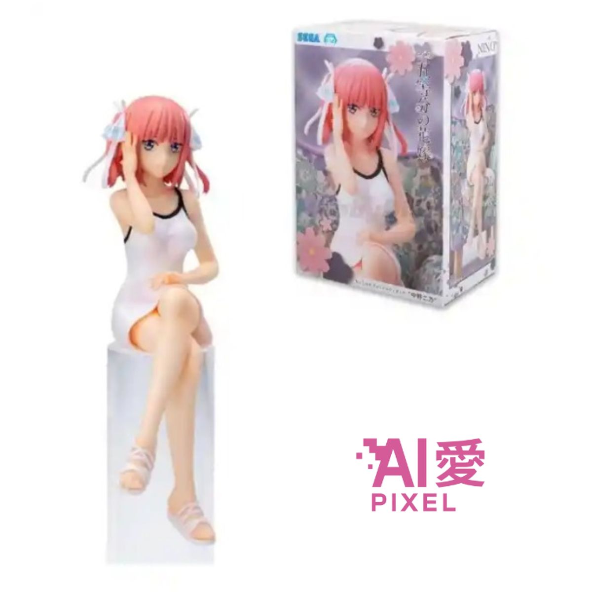 GOOD SMILE - FIGURA NINO NAKANO SEGA THE QUINTESSENTIAL QUINTUPLETS COLECCIONABLE ANIME