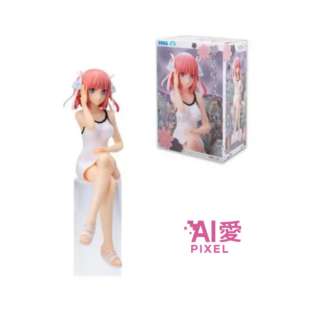 GOOD SMILE - FIGURA NINO NAKANO SEGA THE QUINTESSENTIAL QUINTUPLETS COLECCIONABLE ANIME