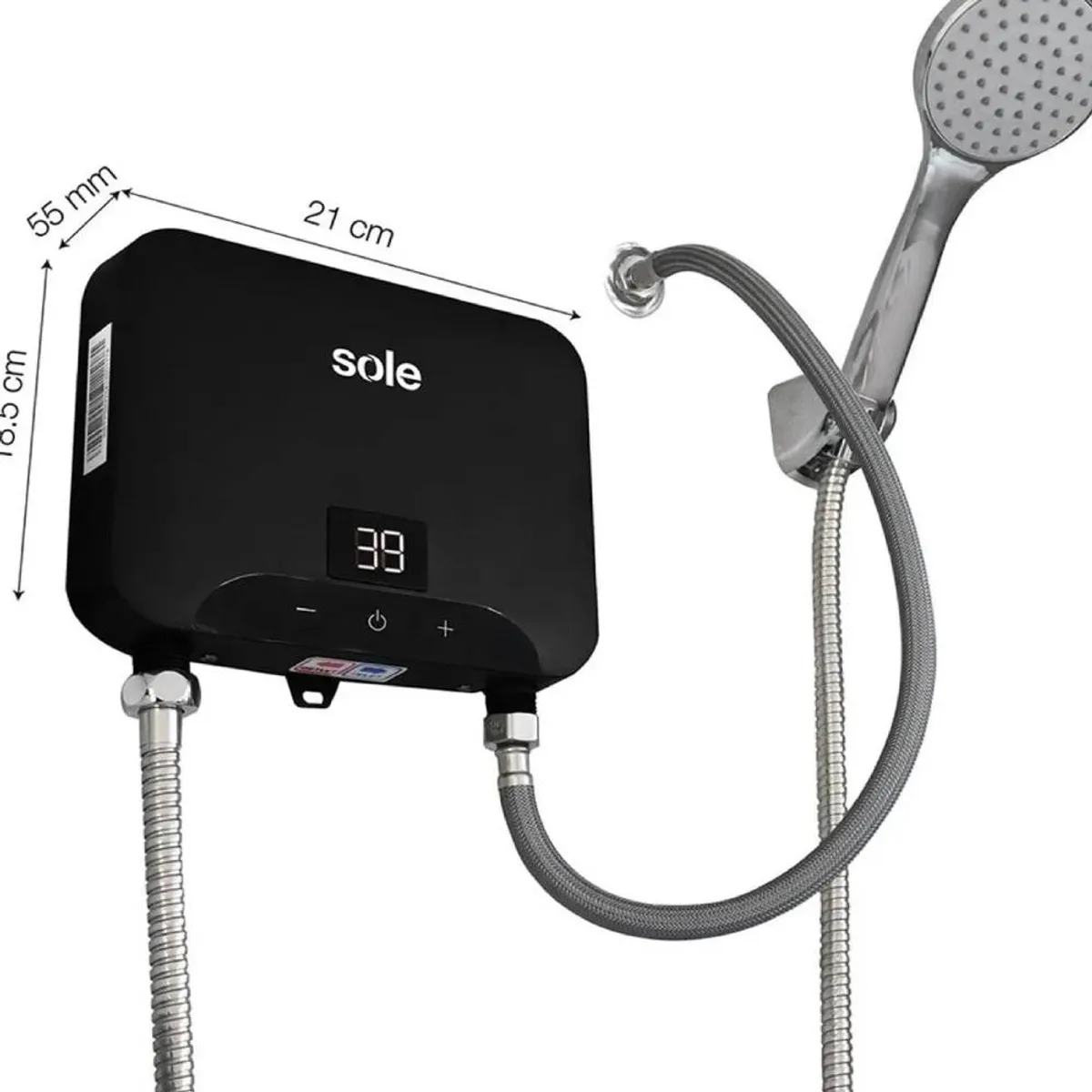 Rapiducha Sole Start Temp-Pro 5500W Solrd5500Sv2C, marca Sole - Foto 2