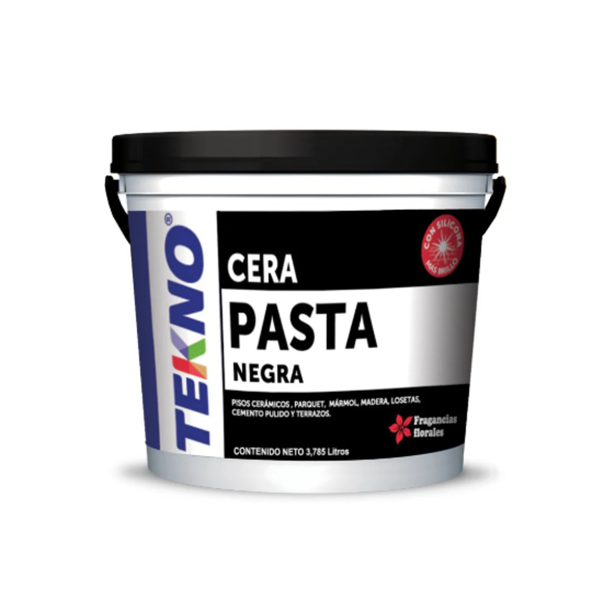 GENERICO - CERA TEKNO BALDE 4LT PASTA NEGRA