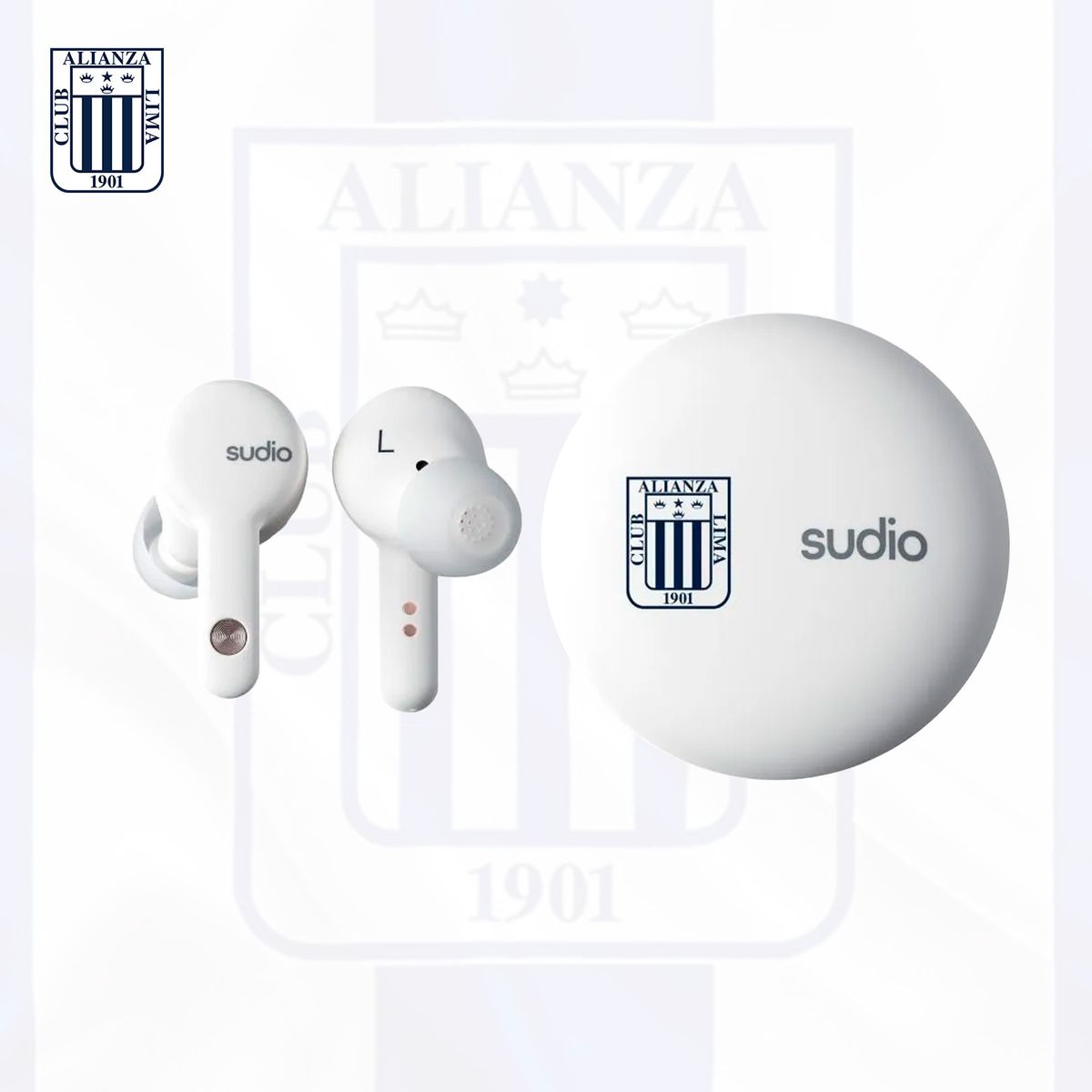 SUDIO - AUDIFONOS SUDIO A2  ALIANZA LIMA + PARLANTE PORTATIL SUDIO S2  AZUL