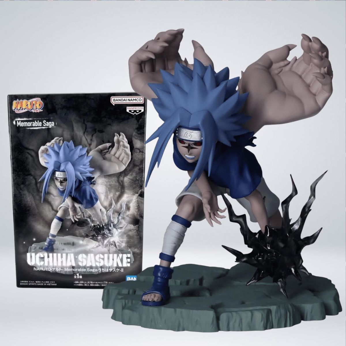 BANDAI NAMCO - FIGURA BANPRESTO  NARUTO - MEMORABLE SAGA UCHIHA SASUKE