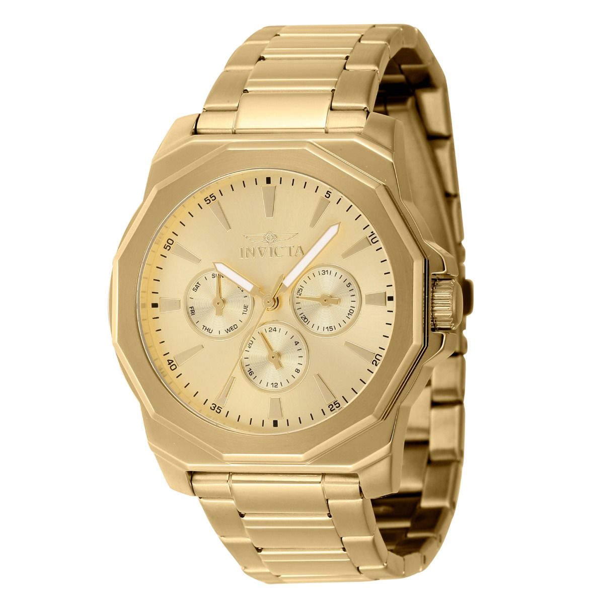INVICTA - Reloj Invicta Speedway 46855 Dorado Quartz Hombre