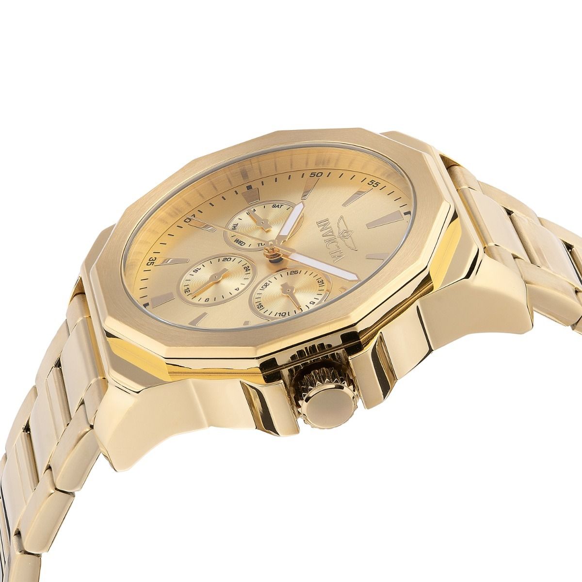 INVICTA - Reloj Invicta Speedway 46855 Dorado Quartz Hombre