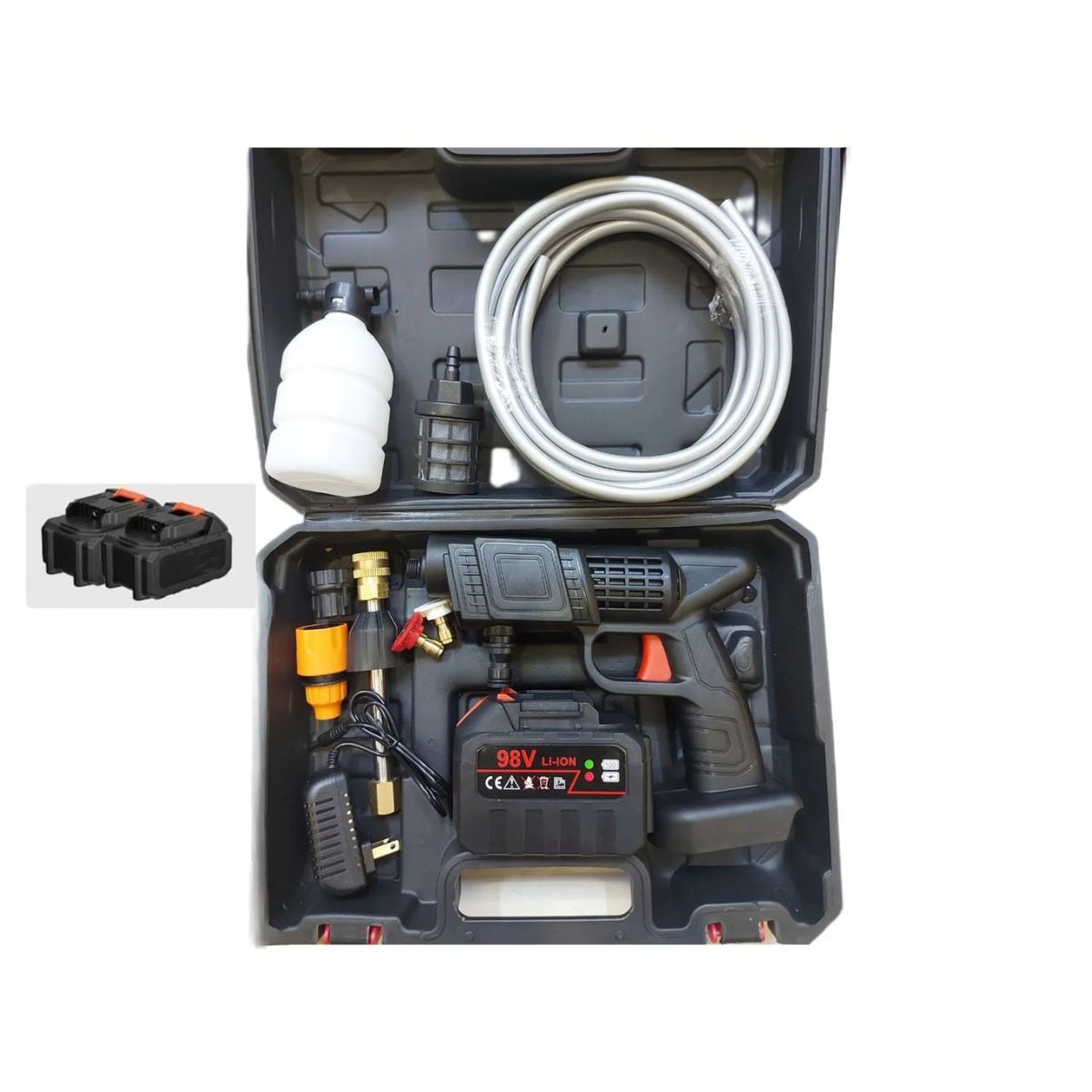 ROHS - HIDROLAVADORA  RECARGABLE CON  BATERIA GRANDE DE 320 V