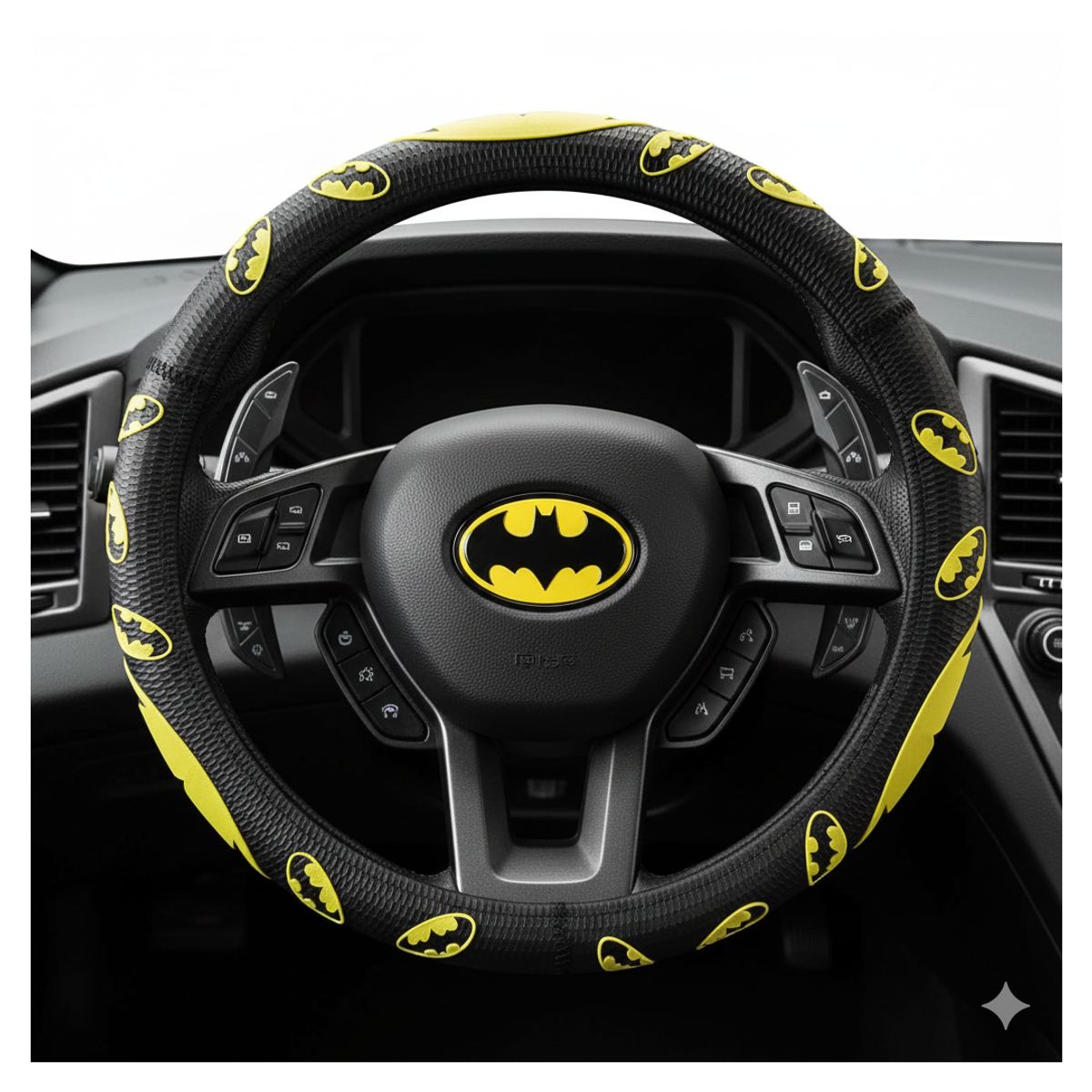 JET - Funda De Timón Batman Universal Diseño Deportivo