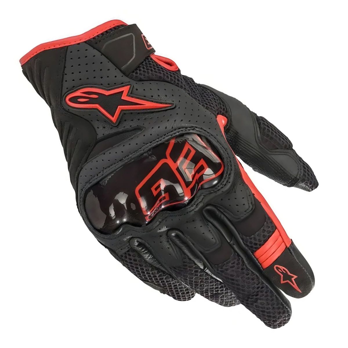 ALPINESTARS - GUANTES MOTO ALPINESTARS SMX 1 ROJO MARC MARQUEZ