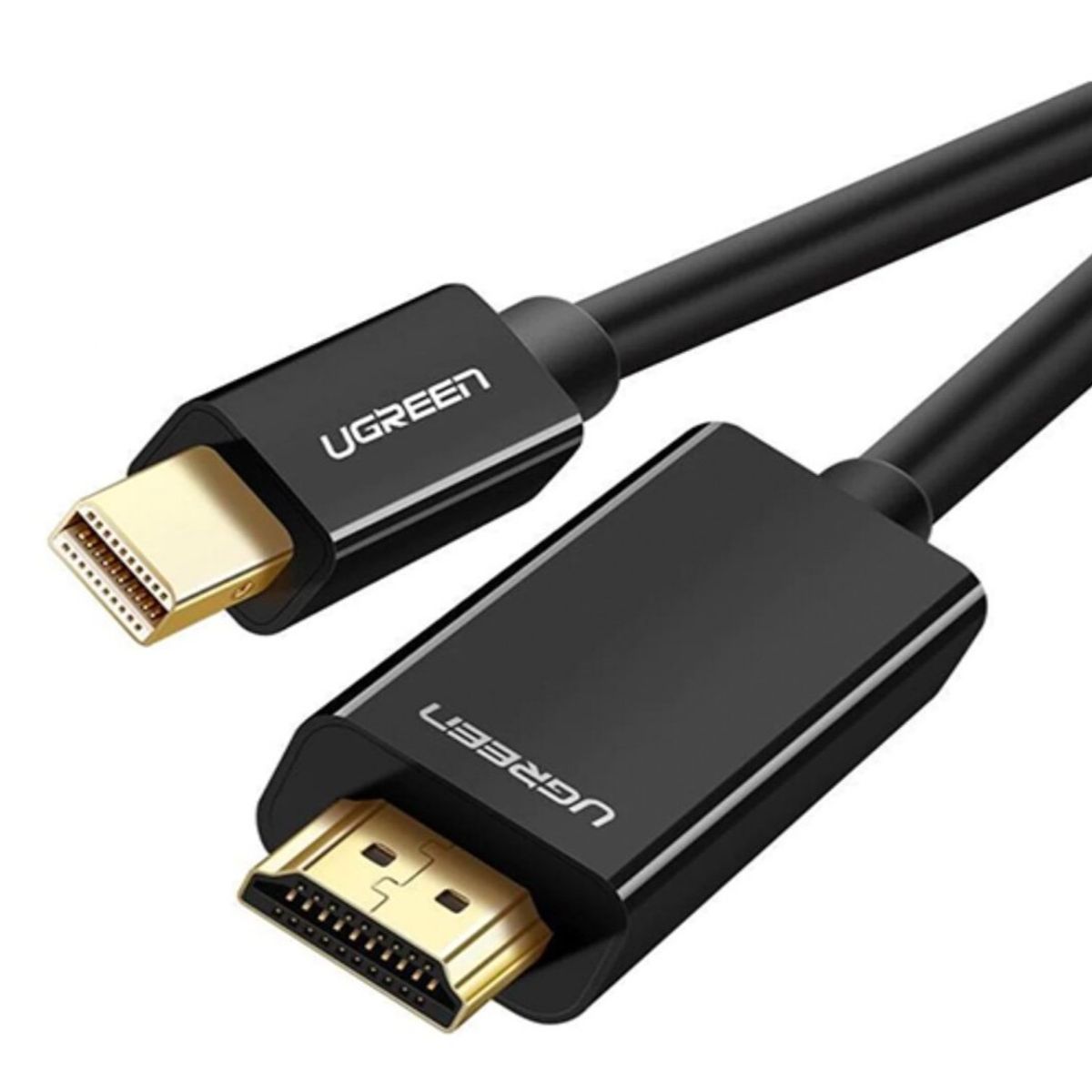UGREEN - Cable Mini DP Male to HDMI Support 4K 1.5m Black Ugreen MD101 - 20848