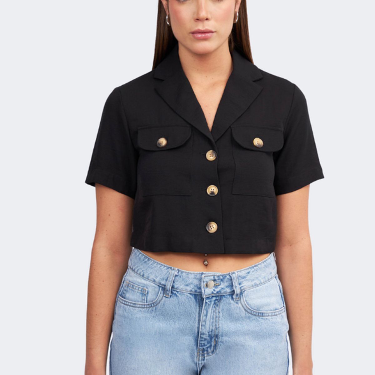 BANATY - CHAQUETA CROP GIANELA PARA MUJER