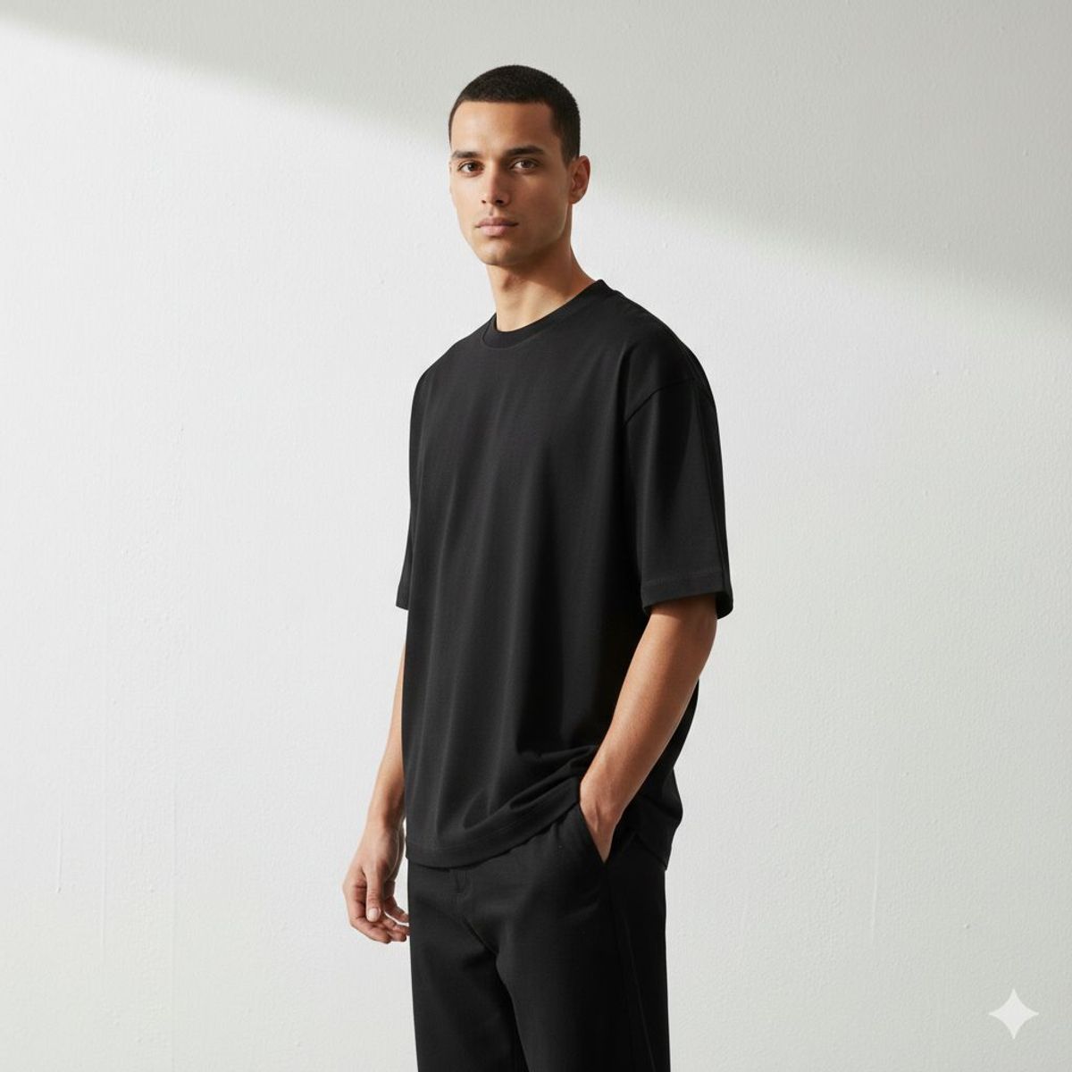 GENERICO - Polo Oversize de Algodon Para Hombre Unisex De Gramaje 200