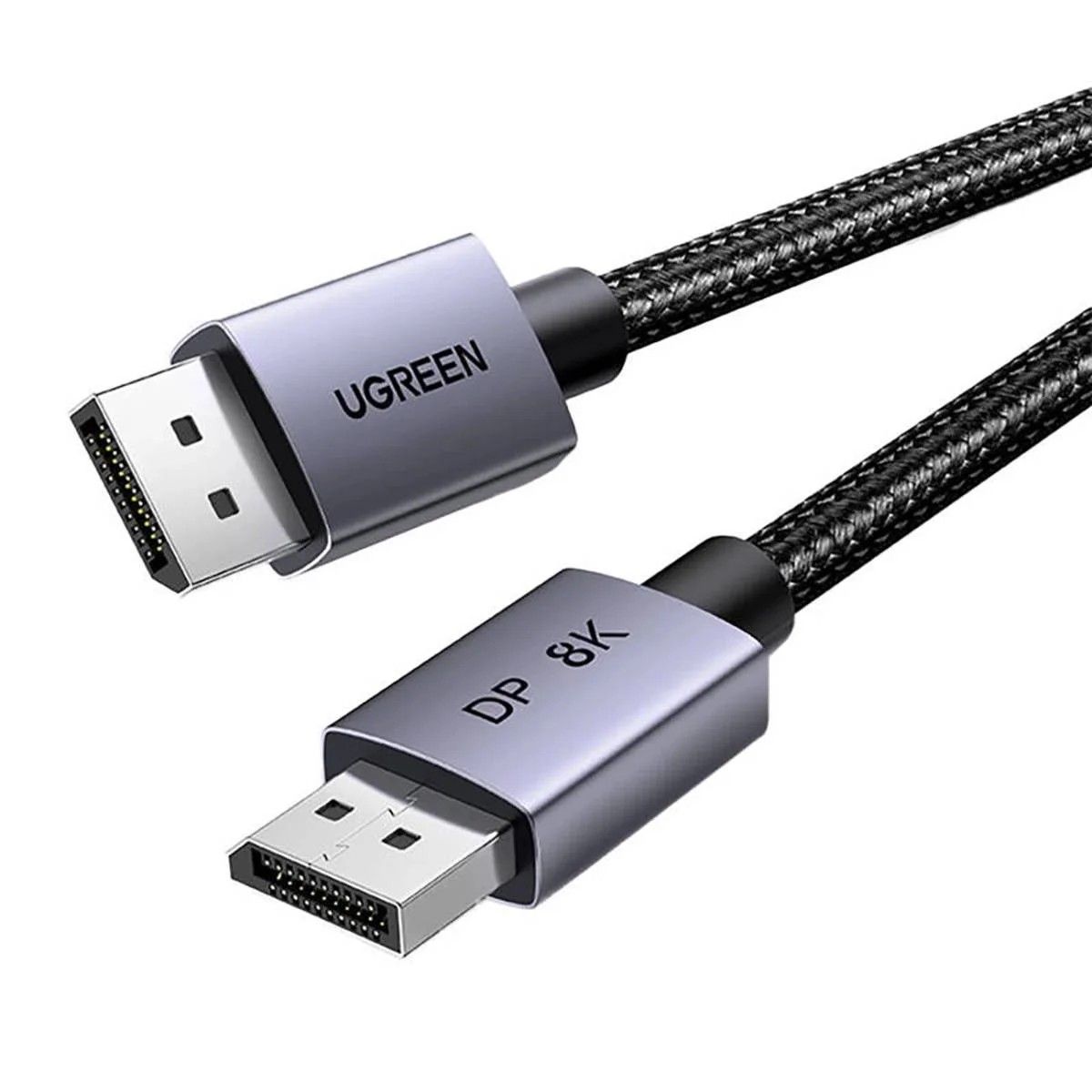 UGREEN - Cable DP 1.4 8K 1mt 32.4Gbps DisplayPort Ugreen HDR DP120 - 25903