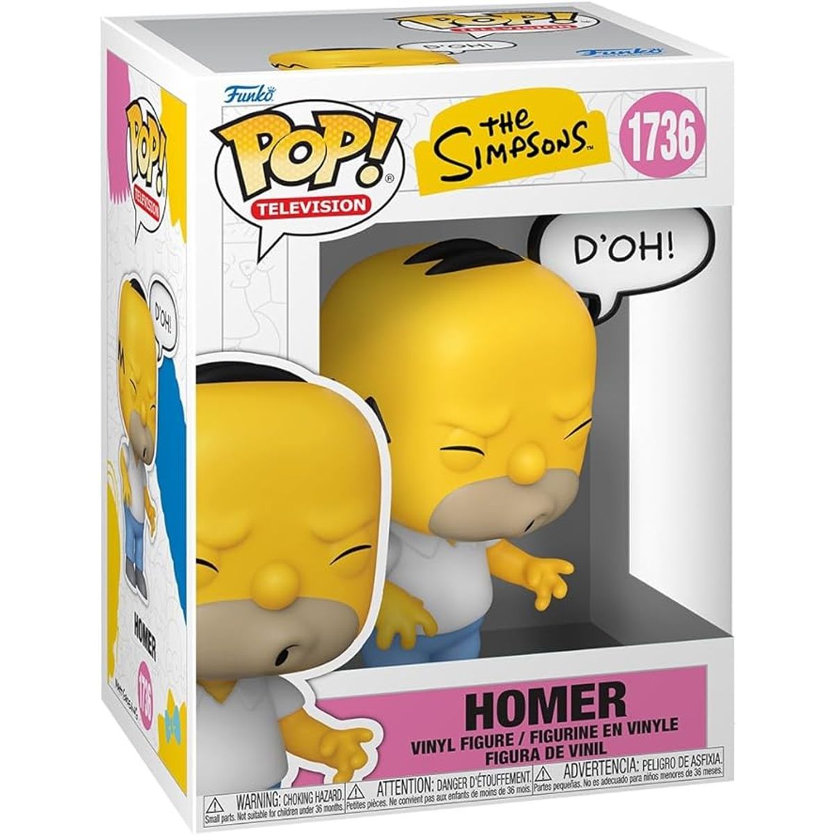 FUNKO - Funko Pop Homer 1736 Los Simpson