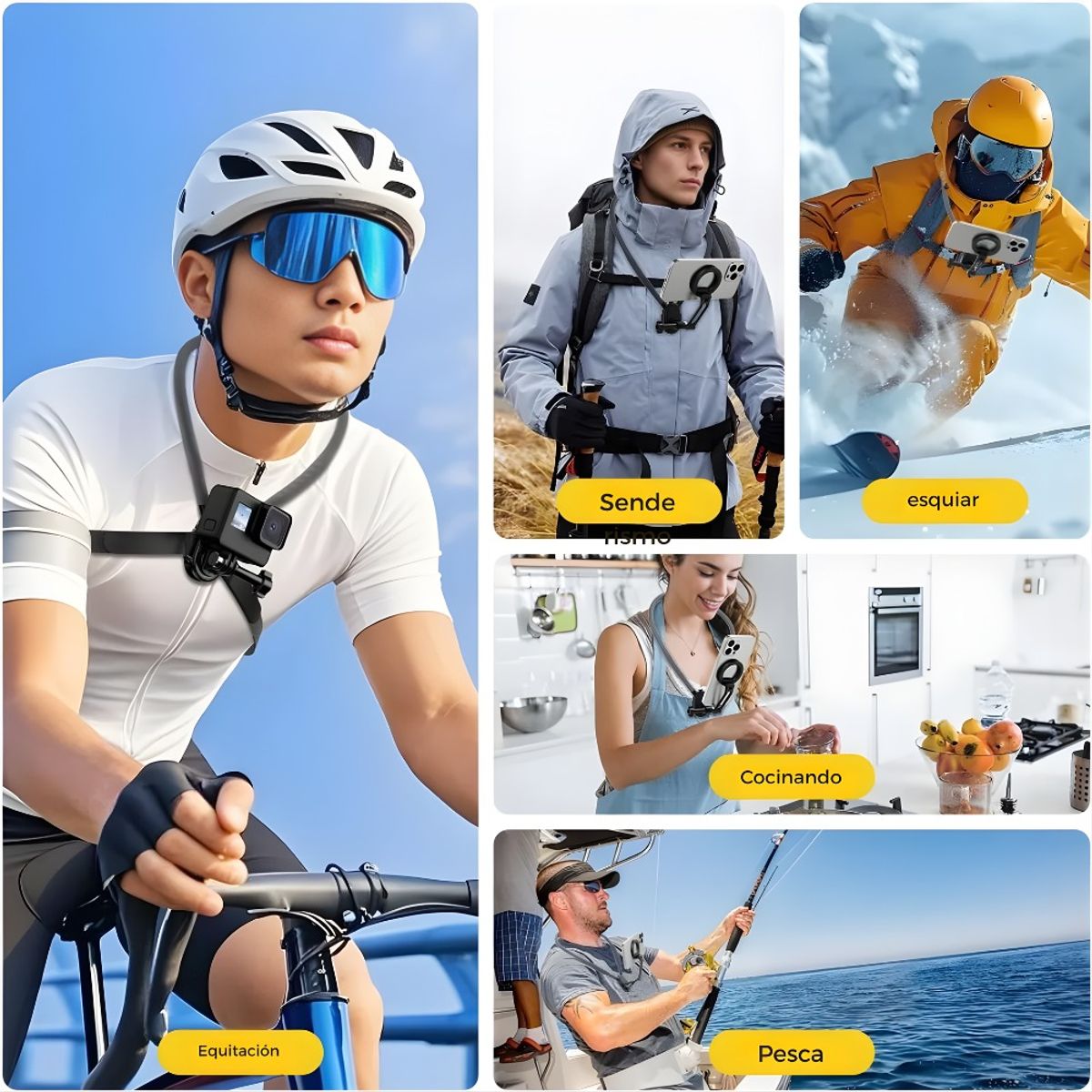 OEM - Soporte Magnético Pov Para Iphone Android Y Gopro