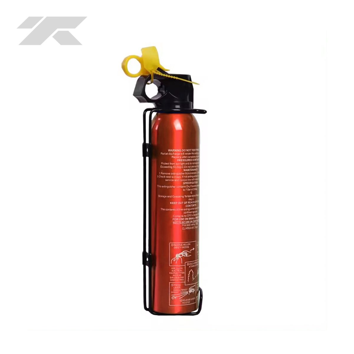 GENERICO - Extintor Deportivo 05kg PQS Químico Rojo