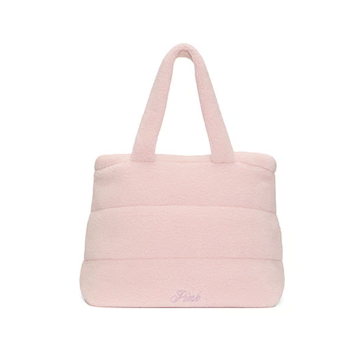 VICTORIA'S SECRET - Cartera Tote de felpa Victoria Secret Rosa Blush