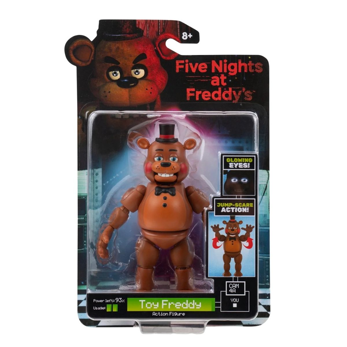 JAZWARES - Figura Articulada Five Nights at Freddy’s Toy Freddy