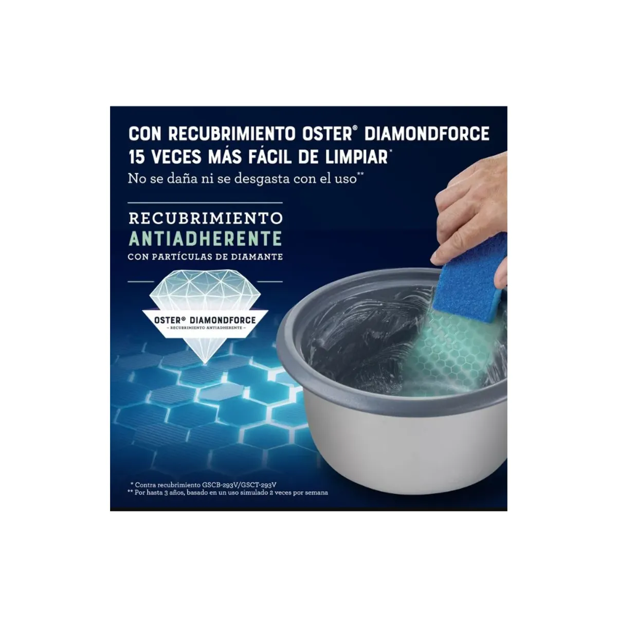 OSTER - Olla arrocera Oster - CKSTRCB10DFSKE 1.8 L