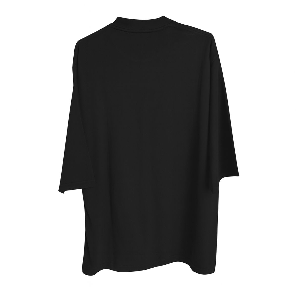 GENERICO - Polo Oversize de Algodon De Manga Extendida - Algodón Pesado