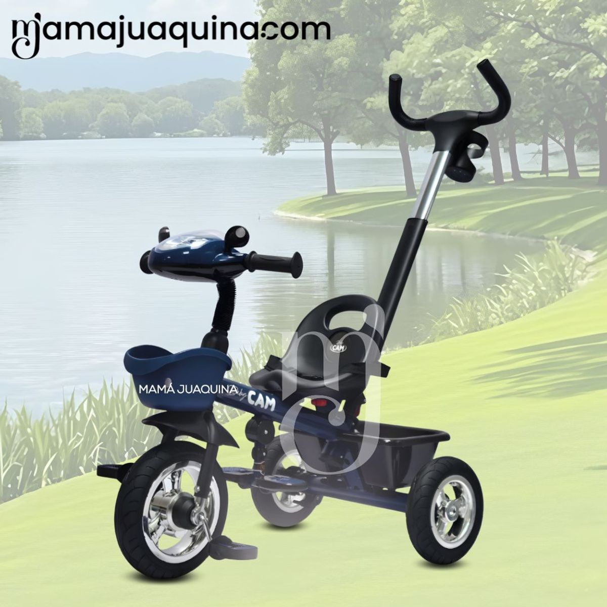 Baby - Triciclo Guiador Todo Terreno «SAIBOT» Edición Limitada Blue