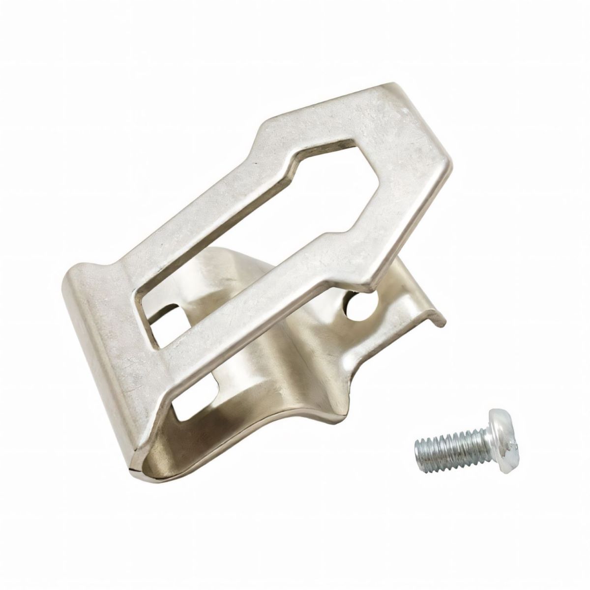 TOTAL TOOLS - Clip o Gancho Metálico de Sujeción Compatible con Línea TOTAL TOOLS Incluye Tornillo