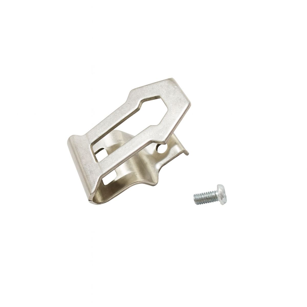 TOTAL TOOLS - Clip o Gancho Metálico de Sujeción Compatible con Línea TOTAL TOOLS Incluye Tornillo