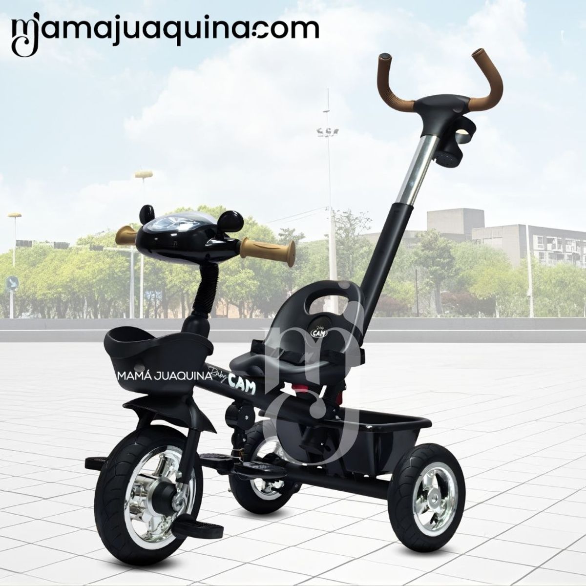BABY - Triciclo Guiador Todo Terreno «ALLROAD» Edición Limitada Black