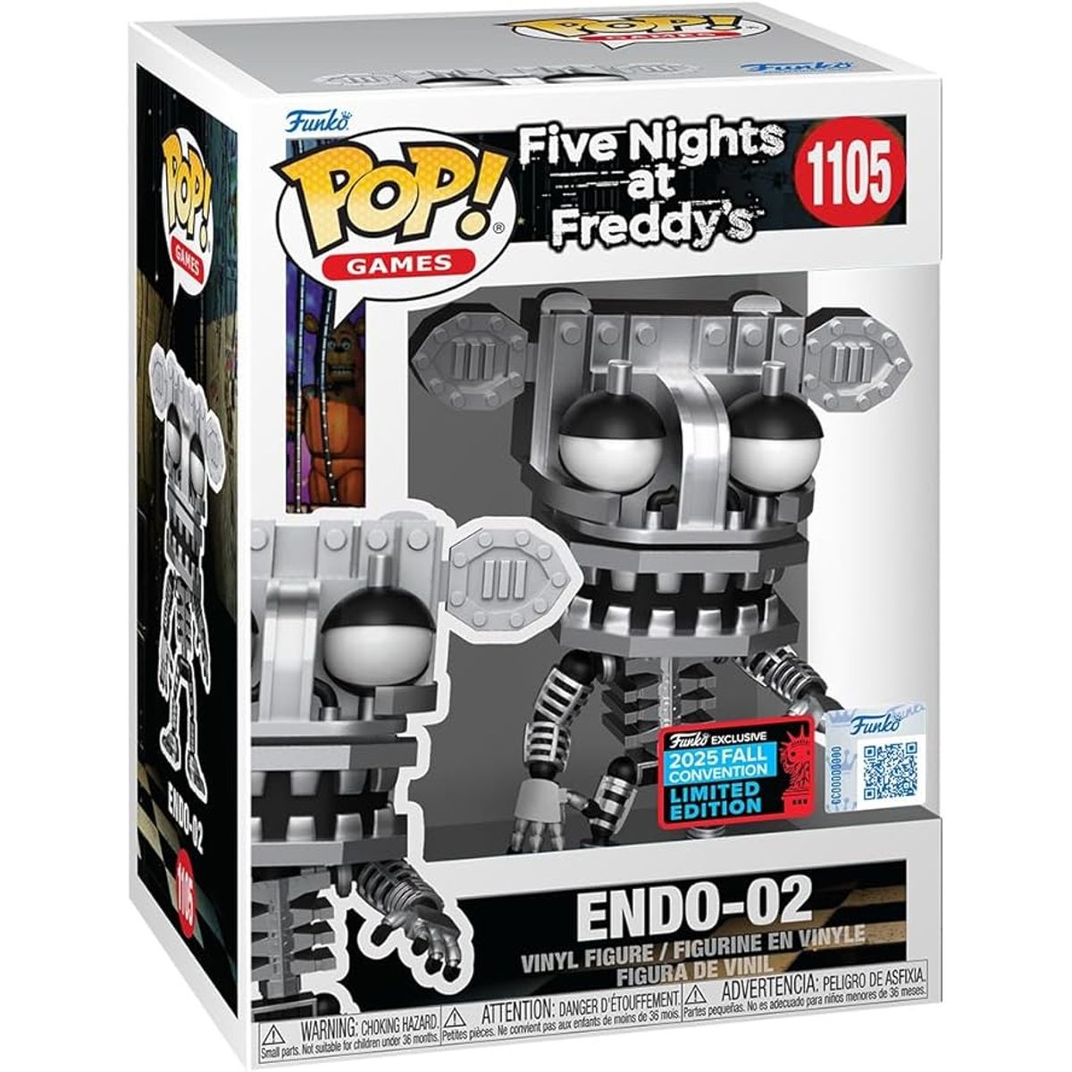 FUNKO - Funko Pop Endo 02 Five Nights at Freddys 1105 Exclusivo Comic Con