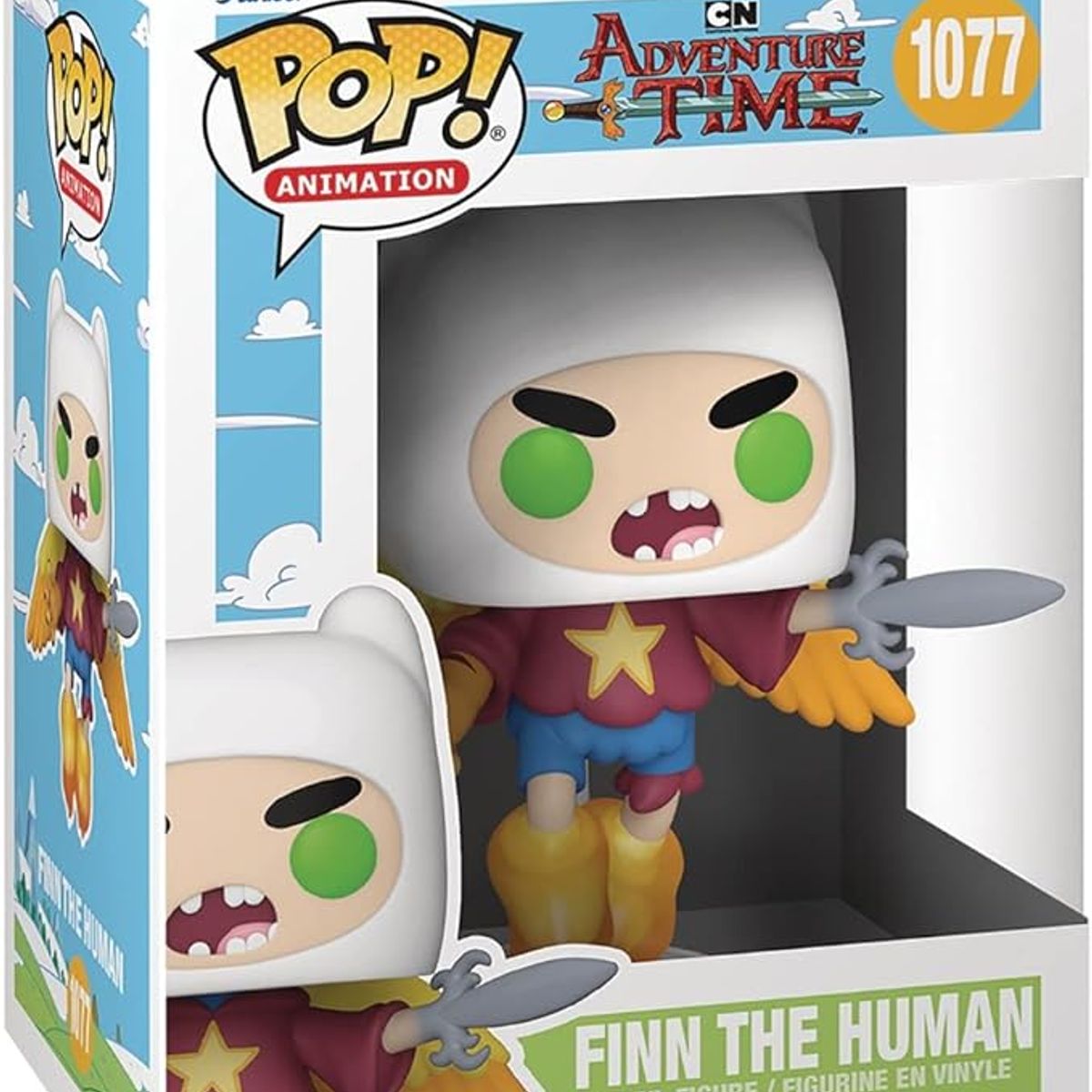 FUNKO - Funko Pop Finn The Human 1077 Adventure Time