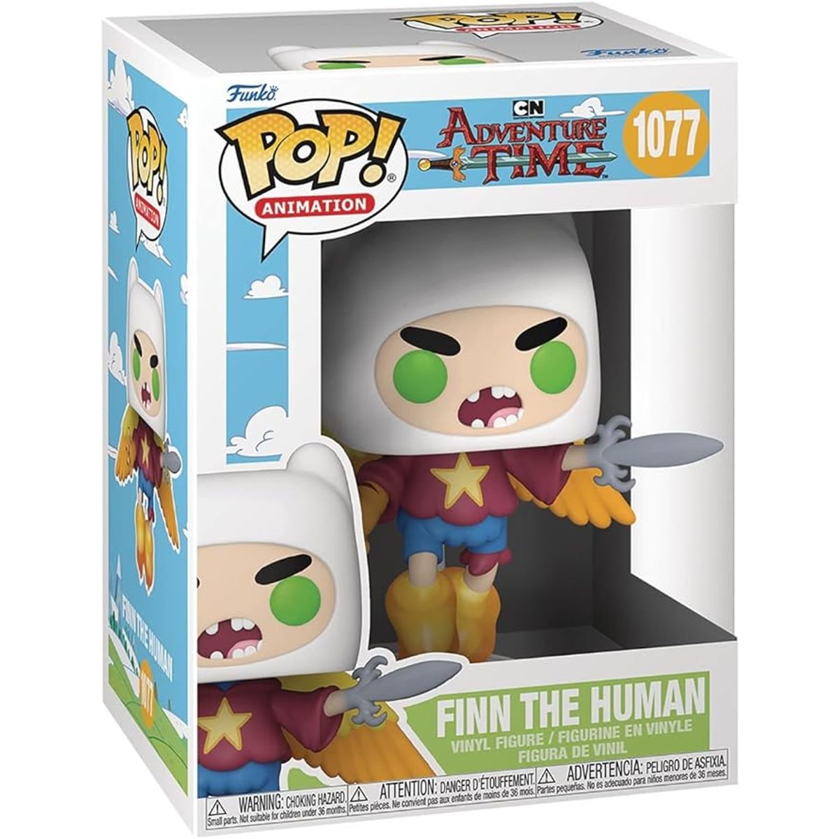 FUNKO - Funko Pop Finn The Human 1077 Adventure Time