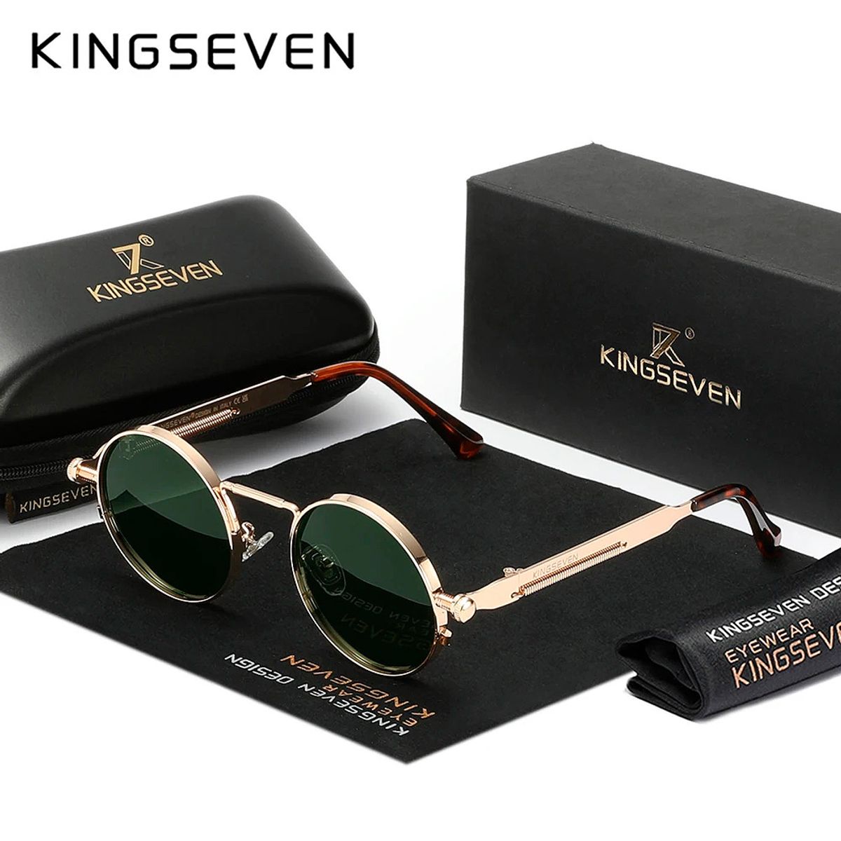 KINGSEVEN - Lentes De Sol Kingseven Teashades Polarizado Proteccion Uv