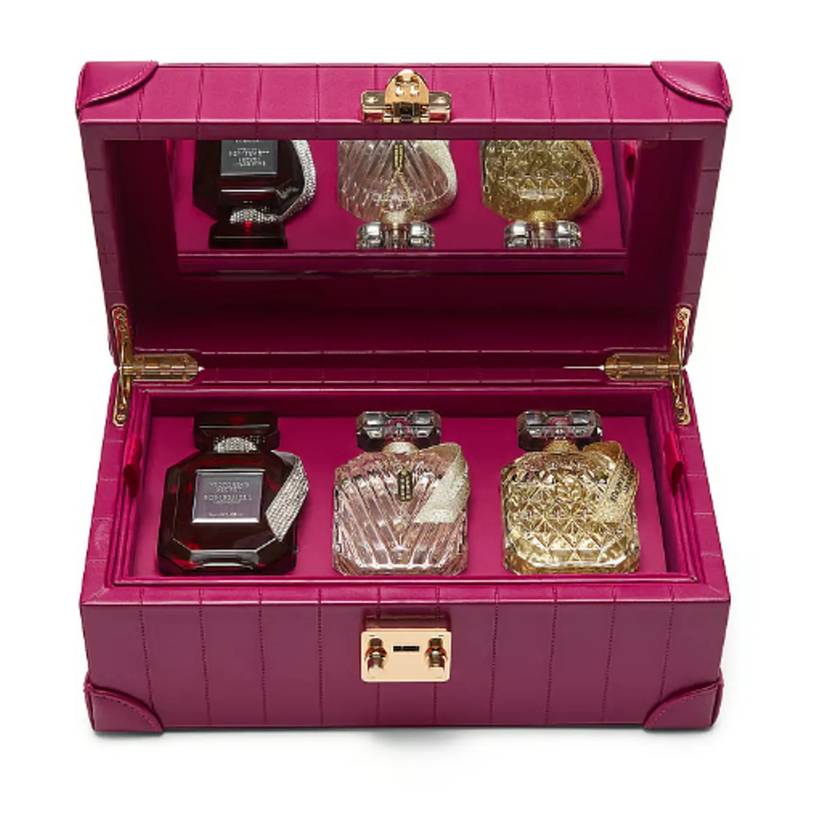 VICTORIA'S SECRET - Victoria's Secret Set de Regalo Exclusivo Bombshell Trio: 3 Fragancias Icónicas + Cofre Reutilizable