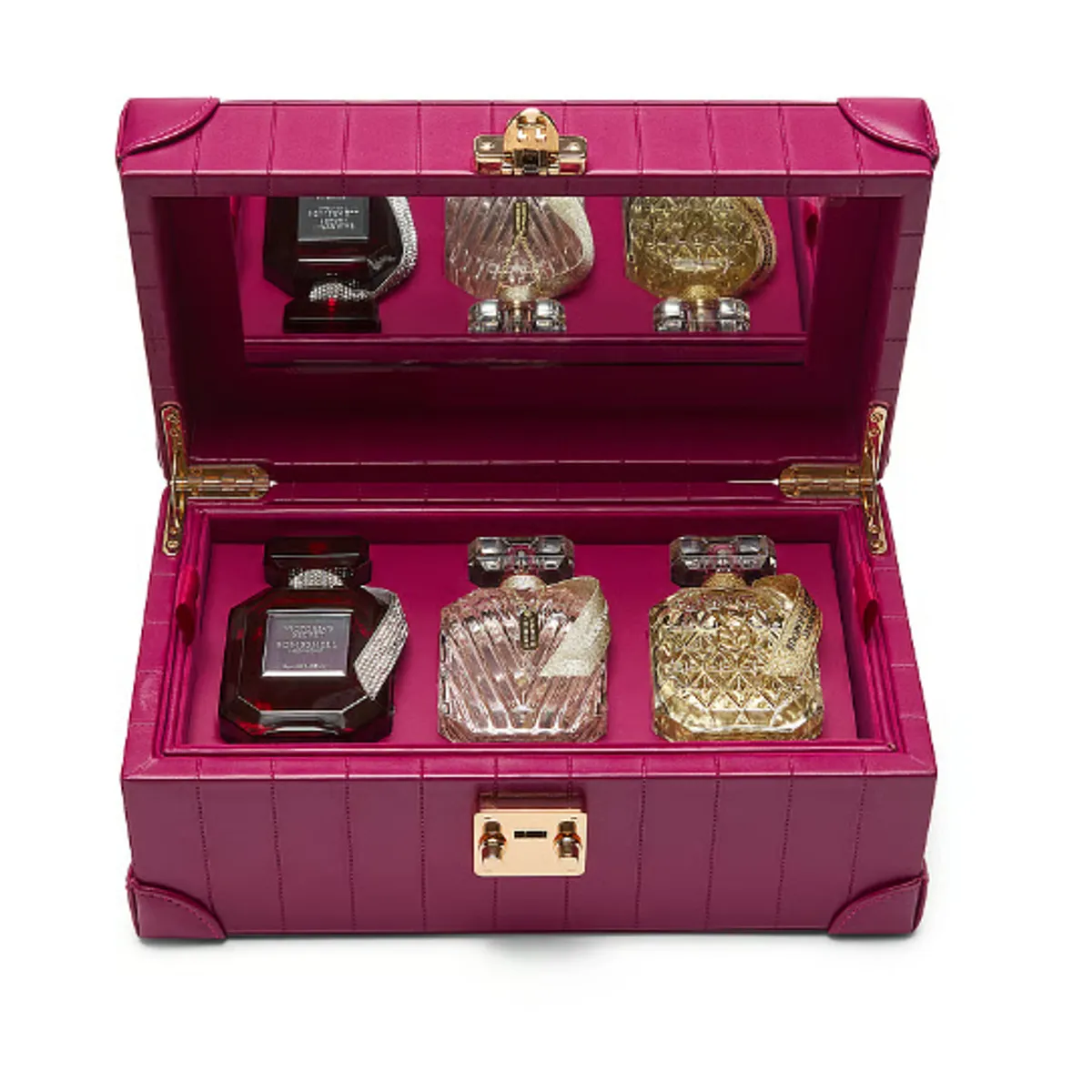 VICTORIA'S SECRET - Victoria's Secret Set de Regalo Exclusivo Bombshell Trio: 3 Fragancias Icónicas + Cofre Reutilizable