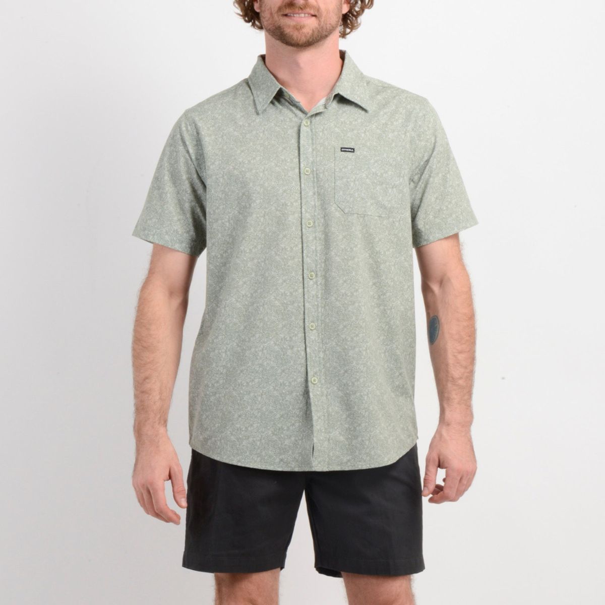 O'NEILL - Camisa Flowet Green Oneill Manga Corta