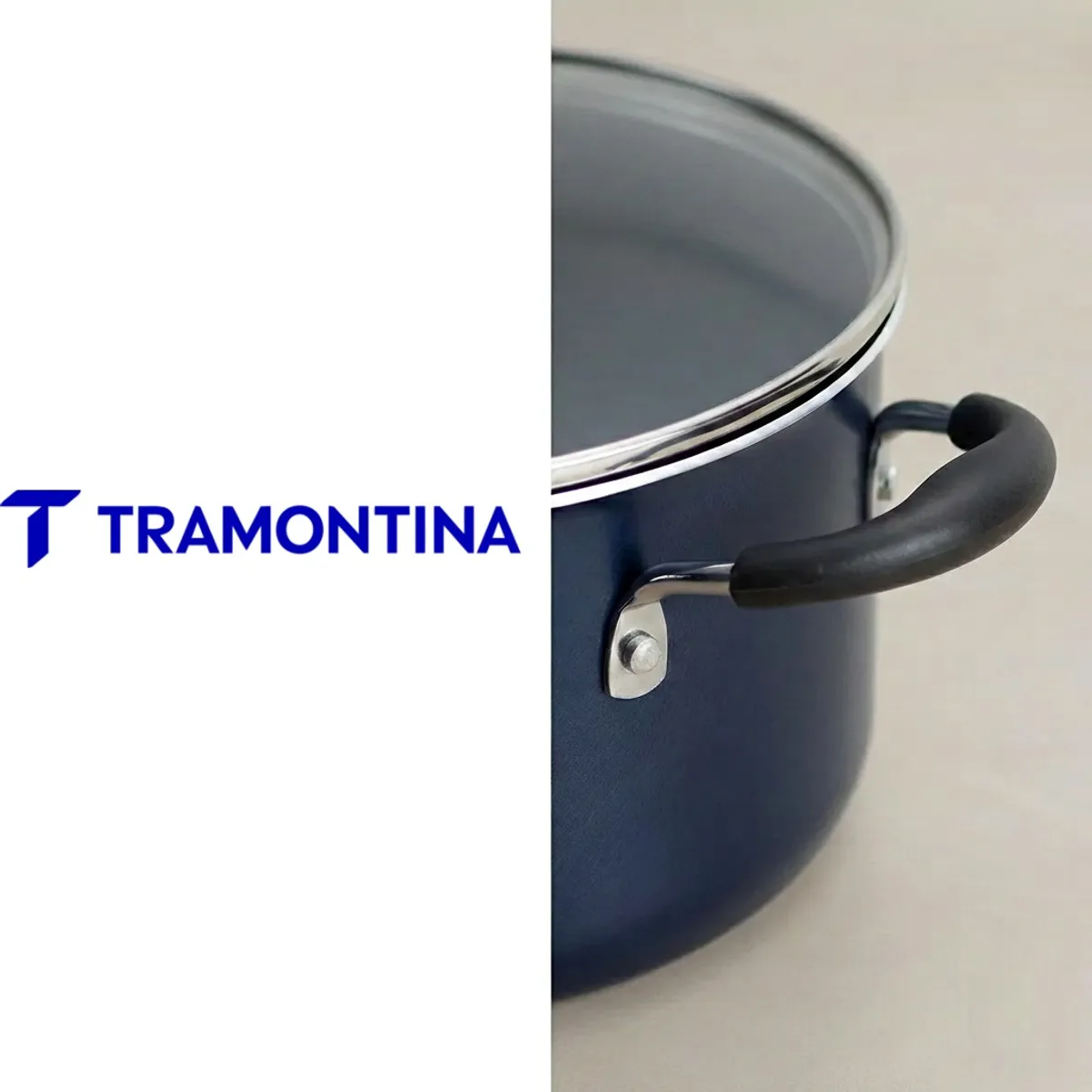 TRAMONTINA - Juego de Ollas 9 piezas  Tramontina