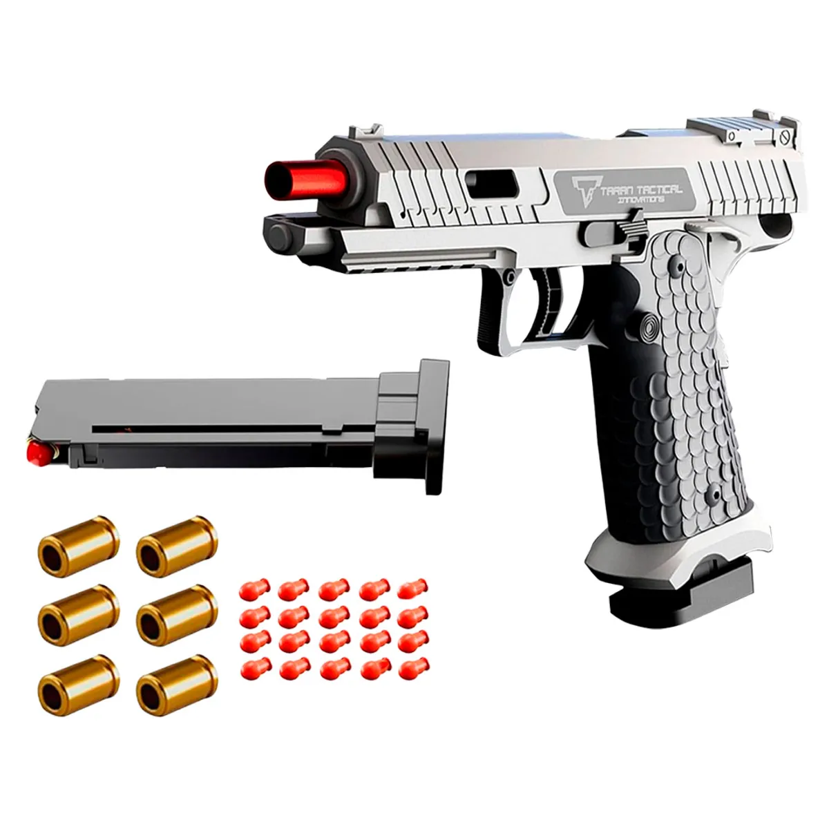 Pistola de Juguete Segura con Balas Suaves para Niños, marca GENERICO - Foto Principal