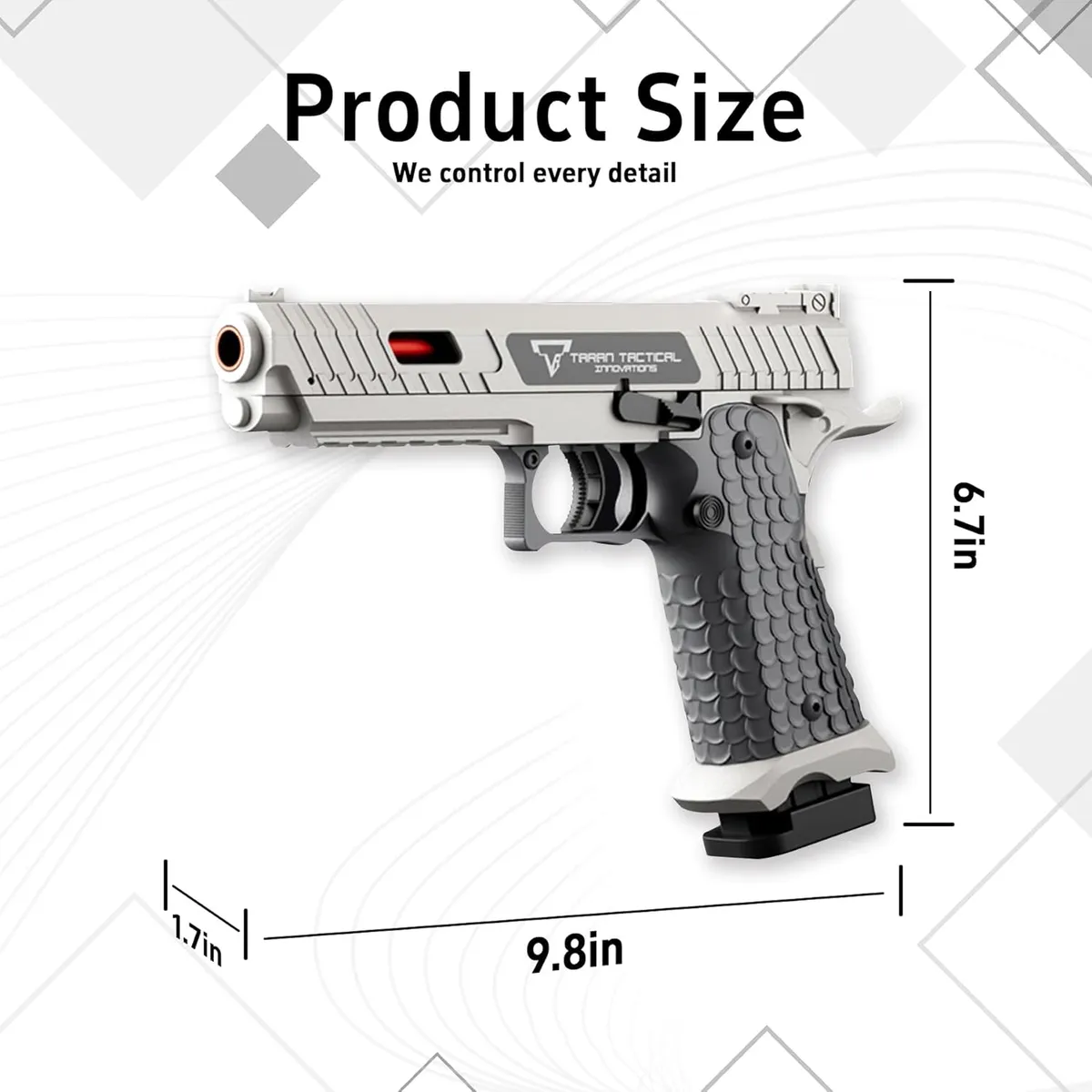 Pistola de Juguete Segura con Balas Suaves para Niños, marca GENERICO - Foto 2