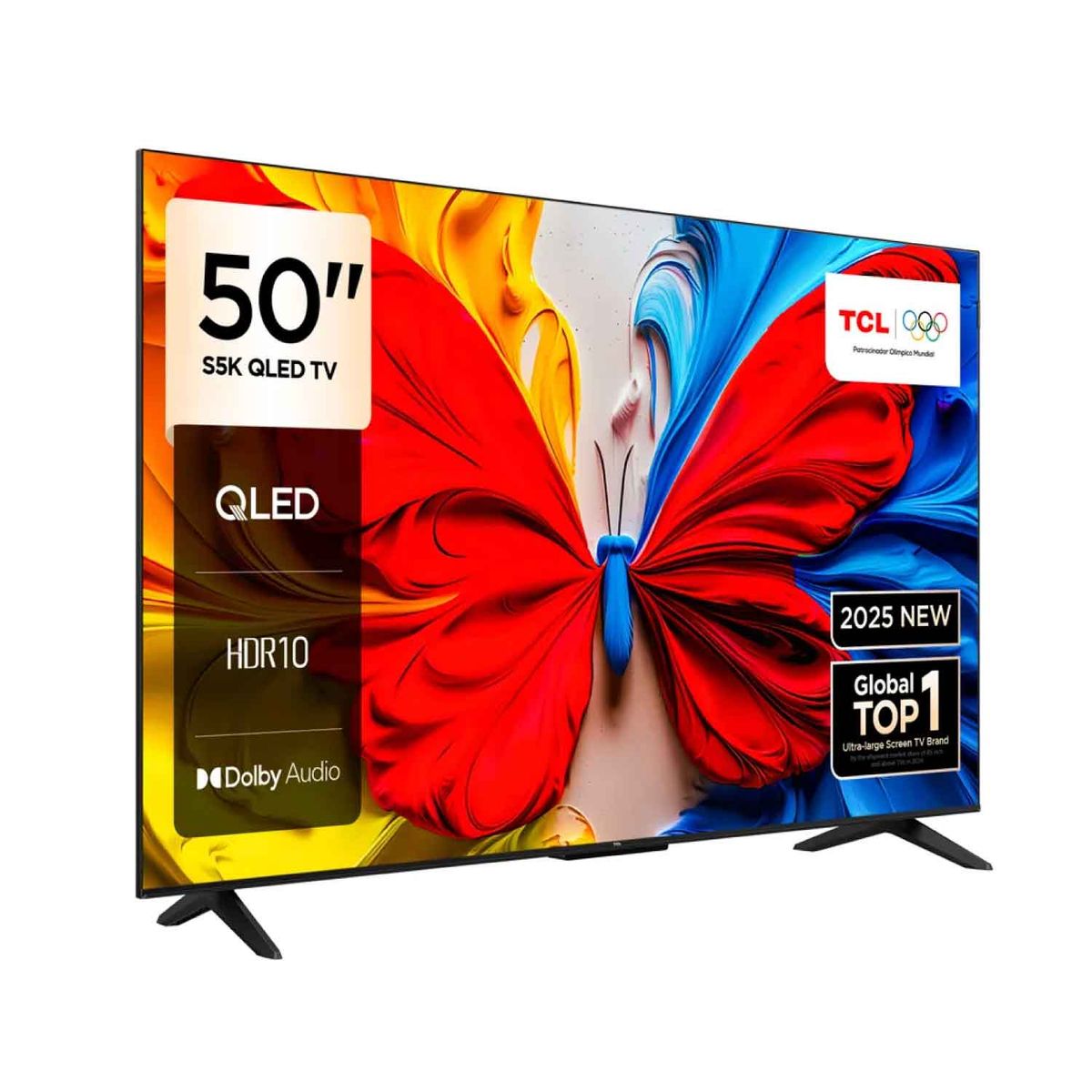 TCL - Televisor TCL QLED FHD Smart Google TV 50S5K Año 2025