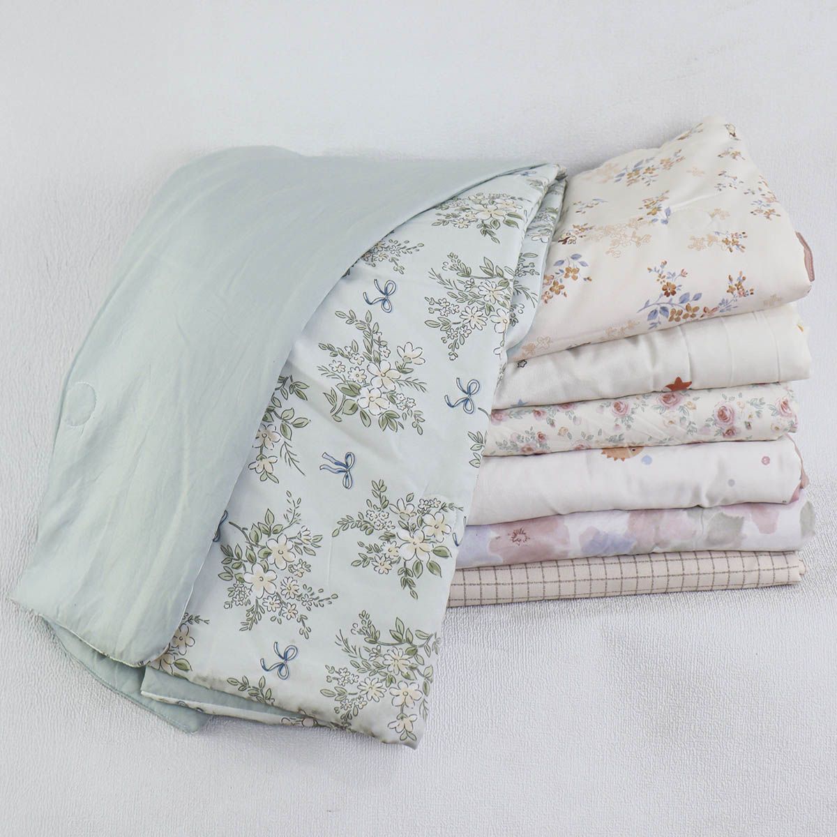 EVYTONY - EDREDON PARA CUNA - MODELO MENTA