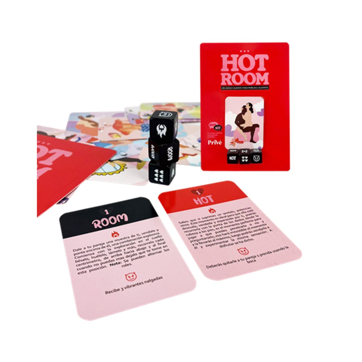 GENERICO - JUEGO DE DADOS EROT1COS HOT ROOM