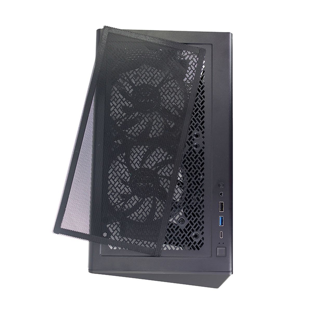 TEROS - Case Gamer Teros Te-1321G, Mid Tower, Usb 3.0  Usb 2.0 Negro